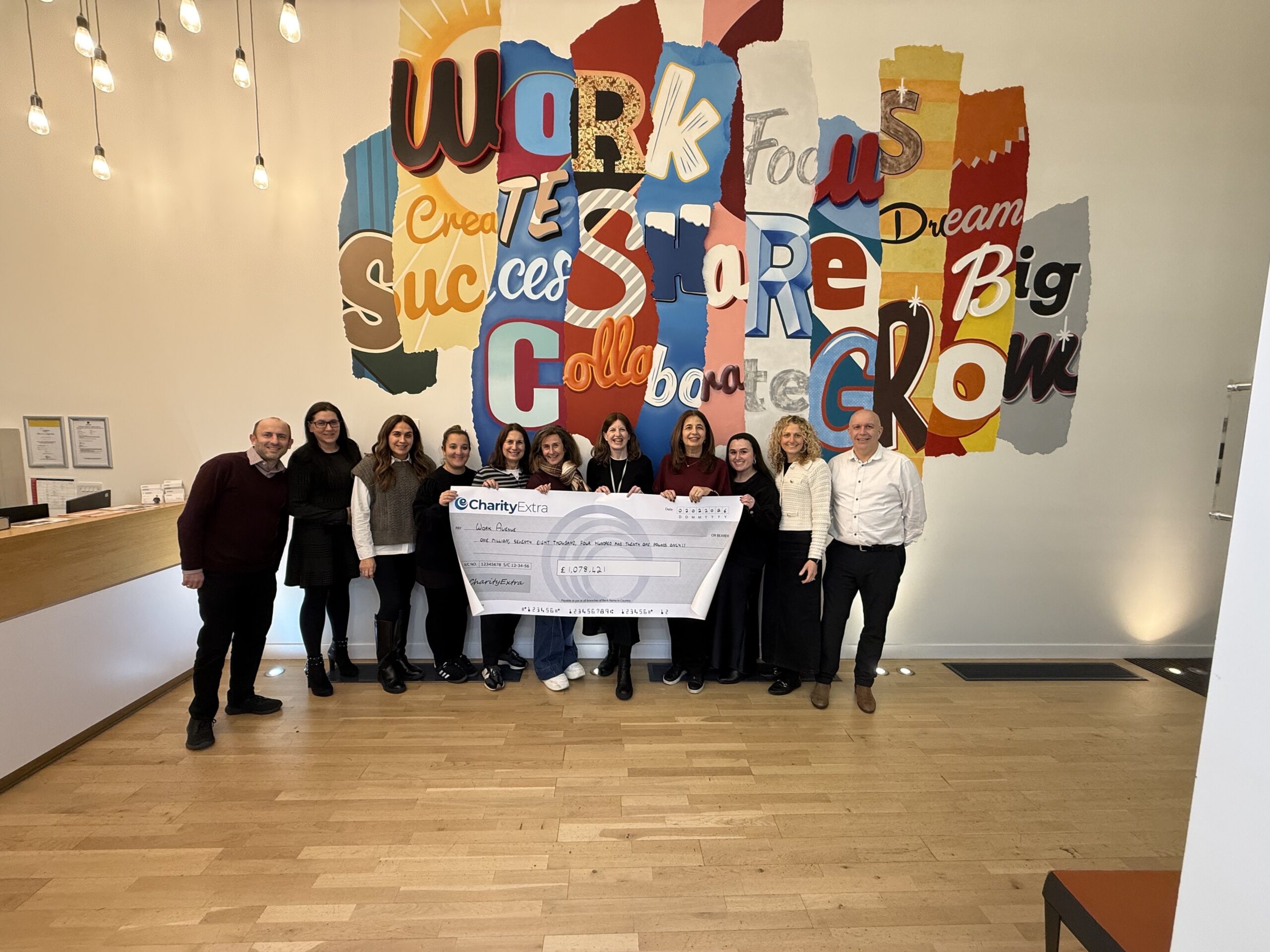 Thank you for helping us raise a record amount